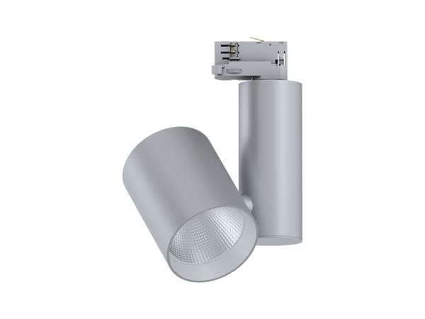 Paulmann Zeuz 39°, Skena för spotlight, 1 lampor, LED, 33 W, 3000 K, Silver