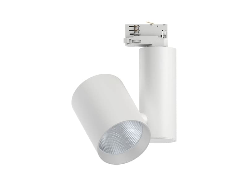 Paulmann 91350, Skena för spotlight, Glödlampan/-lamporna kan inte bytas ut, 1 lampor, LED, 4000 K, Vit