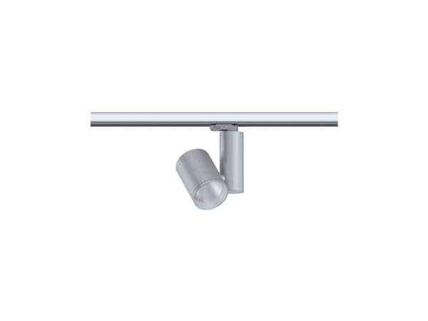 Paulmann 91343, Skena för spotlight, Glödlampan/-lamporna kan inte bytas ut, 1 lampor, LED, 4000 K, Silver