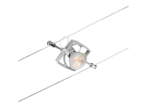 Paulmann 94430, Spotlight på skinne, GU5.3, 0 ampuller, 230 V, Kromfarget Kromfarget