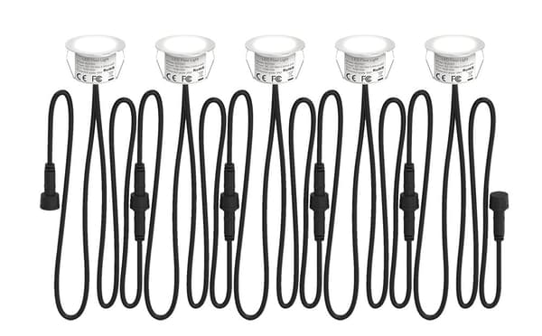 Smart H decklight extens kit 5 lights warm white light RGB