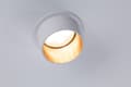 Miniatyrbilde 3 av 5: Ceiling lamp Paulmann luminaire GIL recessed 3StepDim rd starr LED 1x6W 2700K 230V weiß matt/gold Alu