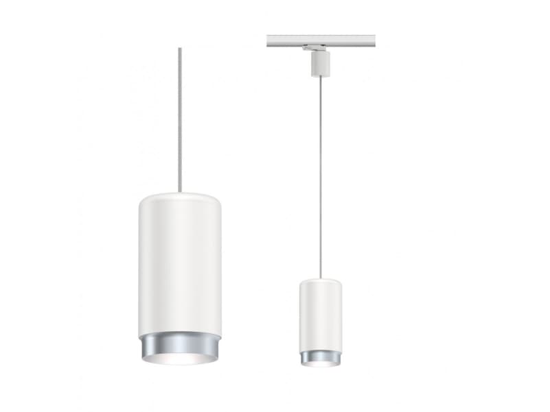 Paulmann Corus, Skena för spotlight, E27, 1 lampor, LED, Vit