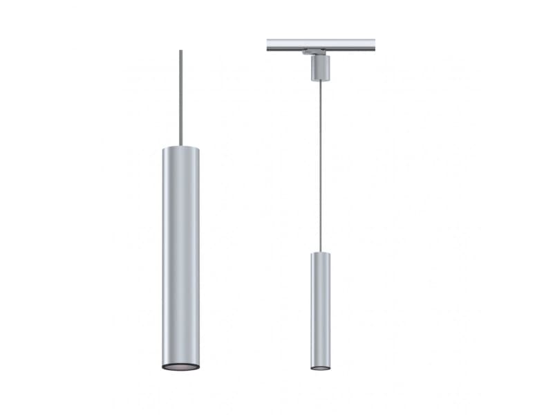 Paulmann Artemons, Skena för spotlight, GU10, 1 lampor, Silver