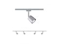 Miniatyrbilde 2 av 4: Paulmann 968.97, Spotlight på skinne, GU10, 4 ampuller, LED, 230 V, Kromfarget