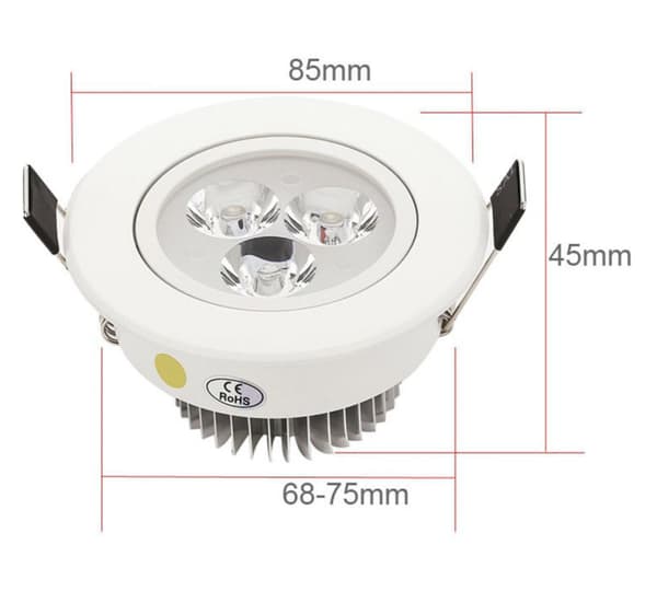 3×3 9W SPOT. SPOT + LED-DRIVER