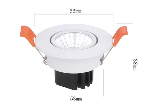 7W STANDARD COB SPOT! SPOT + LED-DRIVER