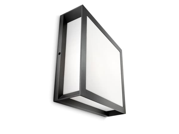 Philips EcoMoods Utendørs lysarmaturer, Taklys, Antrasitt, Aluminium, IP44, Inngang, II
