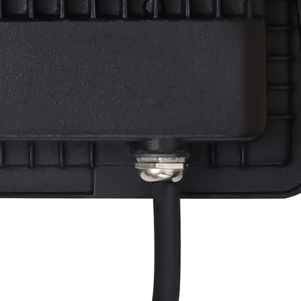 vidaXL LED-valonheitin kahvalla 100 W kylmä valkoinen