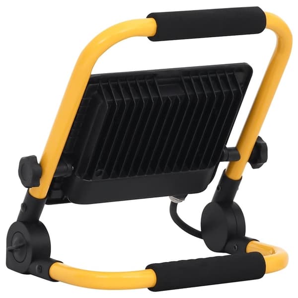 vidaXL LED-flomlys med håndtak 50 W kaldhvit