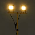 Miniatyrbilde 2 av 10: vidaXL LED-flomlys med stativ 2x50 W varmhvit