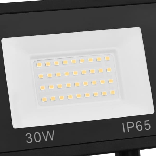 vidaXL LED-flomlys med sensor 30 W kaldhvit