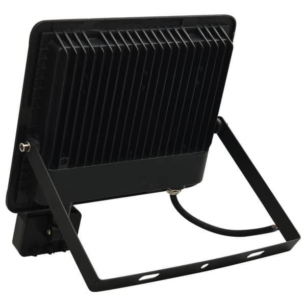 vidaXL Strålkastare med sensor 100 W LED varmvit