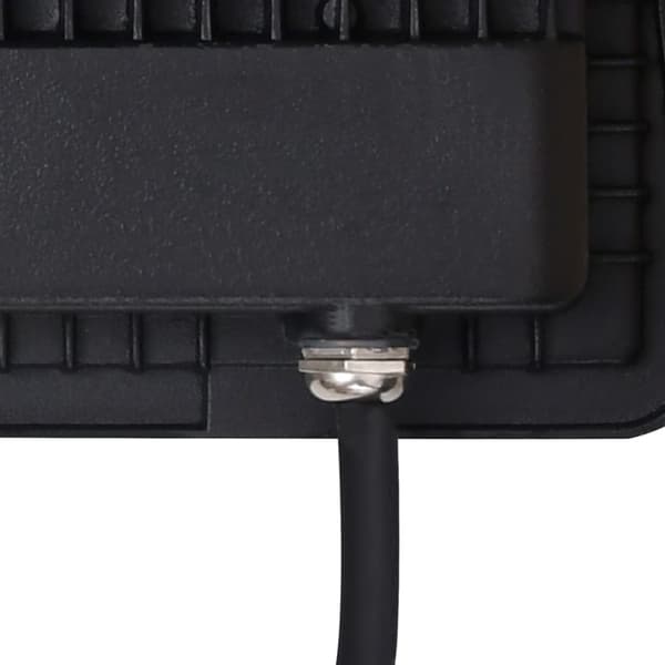 vidaXL LED-valonheitin kahvalla 100 W lämmin valkoinen