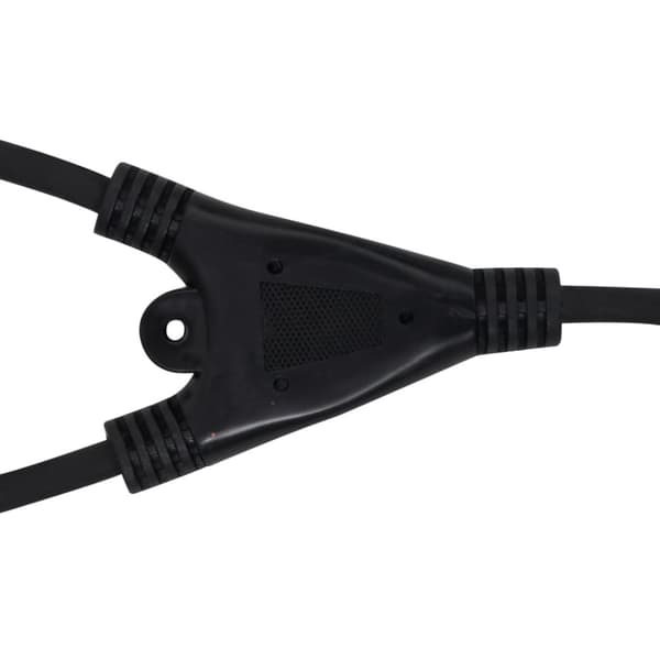 vidaXL LED-valonheitin kahvalla 2x30 W lämmin valkoinen