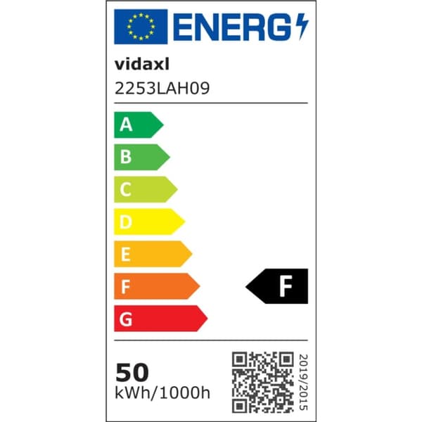 vidaXL LED-flomlys 50 W kaldhvit