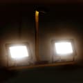 Miniatyrbild 2 av 11: vidaXL Strålkastare med handtag 2x30 W LED varmvit