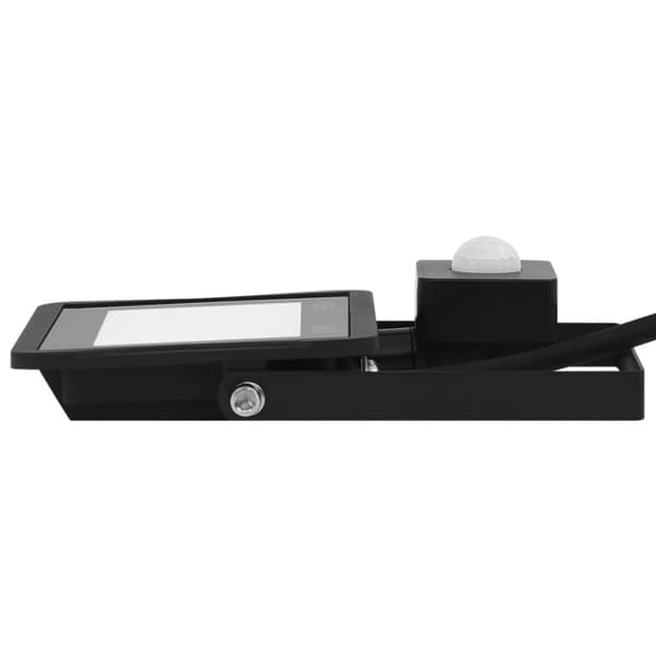 vidaXL LED-flomlys med sensor 30 W varmhvit