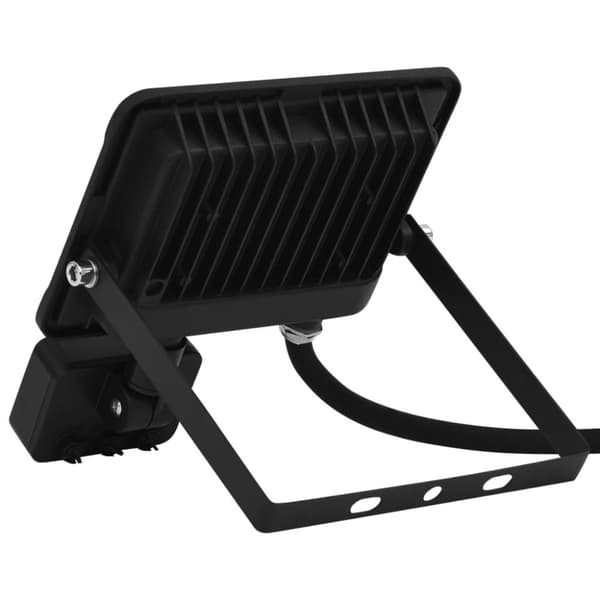 vidaXL LED-flomlys med sensor 30 W varmhvit