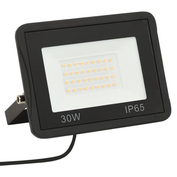 vidaXL Strålkastare 30 W LED varmvit