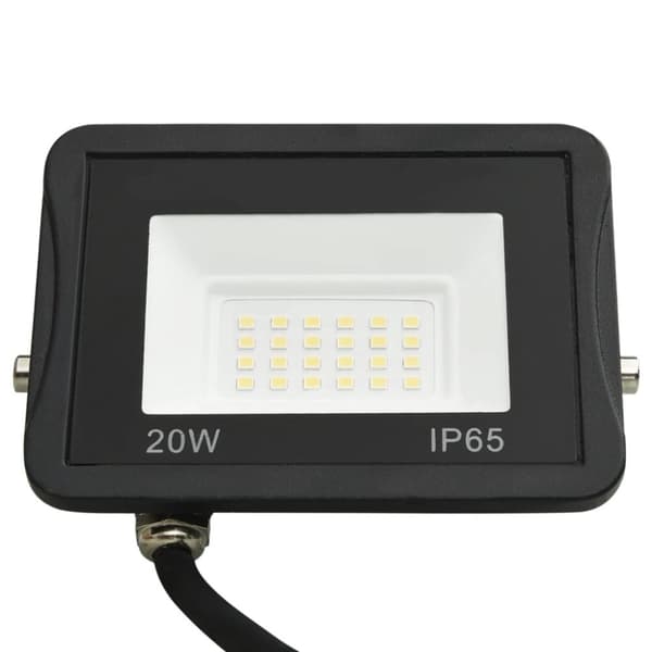 vidaXL LED-flomlys 20 W kaldhvit