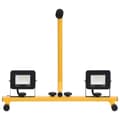Miniatyrbilde 5 av 11: vidaXL LED-flomlys med håndtak 2x10 W kaldhvit