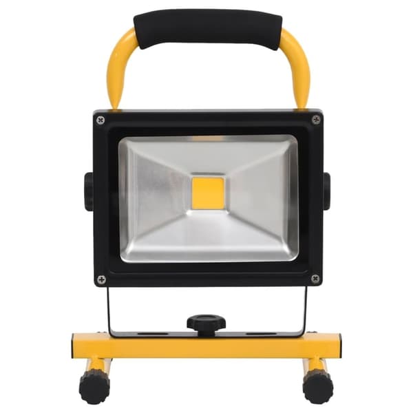 vidaXL Ladattava LED-spottivalo kahvalla 30 W kylmä valkoinen