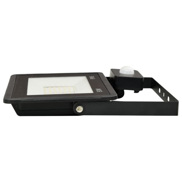 vidaXL Strålkastare med sensor 50 W LED varmvit