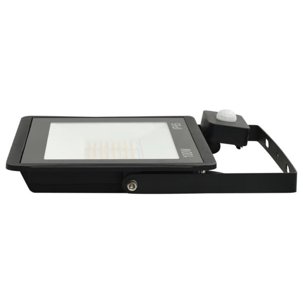 vidaXL LED-projektør med sensor 100 W kold hvid