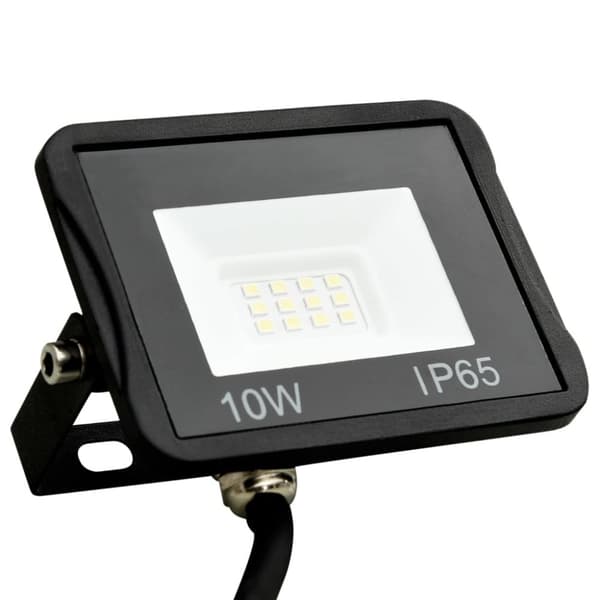 vidaXL LED-valonheittimet 2 kpl 10 W kylmä valkoinen