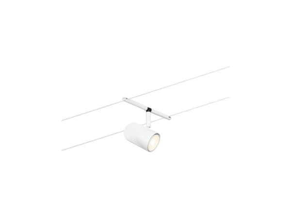 Paulmann 94467, Skena för spotlight, GU5.3, 0 lampor, 230 V, Krom, Vit