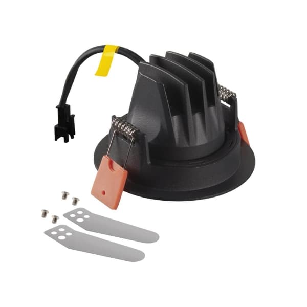 SLV Numinos Move XS, Innsunket spotlight, LED, 740 lm, Sort