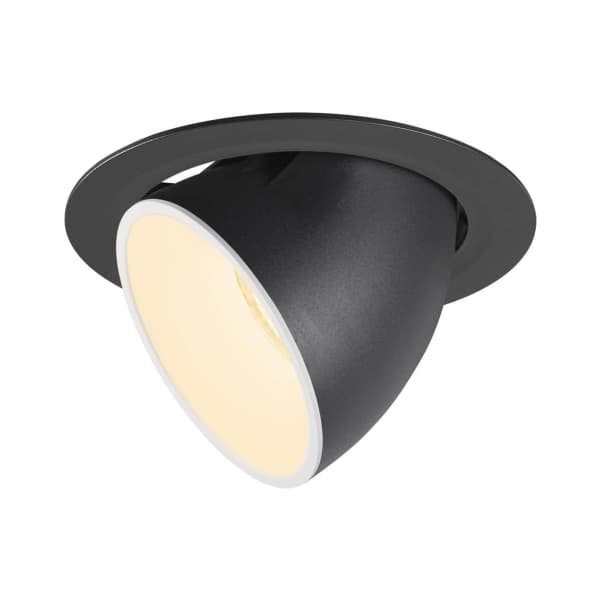 SLV NUMINOS GIMBLE XL, Indbygget lysplade, 1 pære(r ), 3000 K, 3550 lm, Sort