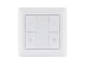Miniatyrbild 1 av 5: Paulmann 50134, Knappar, Trådlös, Vit, Plast, ZigBee, 2400 MHz, 20 m