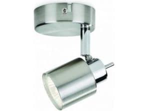 Philips Essentials Meranti tak-/väggspotlight, Utanpåliggande spotlight, GU10, 1 lampor, LED, 220-240 V, Krom