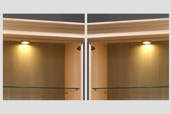 LED -inbyggd Spotlight Set Möbler Ljus