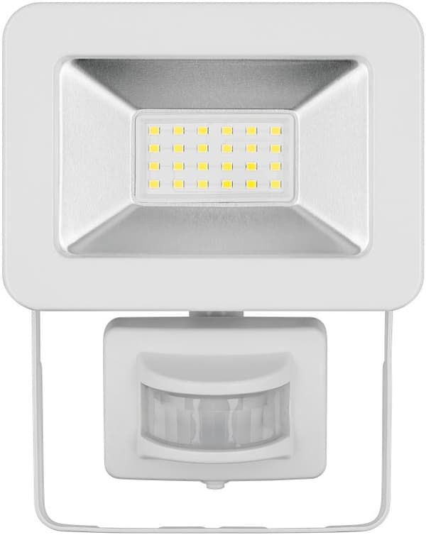 LED-spotlight for utendørs bruk, 20 W, med bevegelsesdetektor