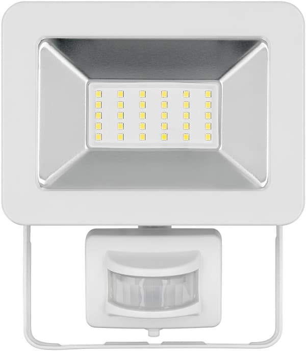 LED-strålkastare för utomhusbruk, 30 W, med rörelsedetektor