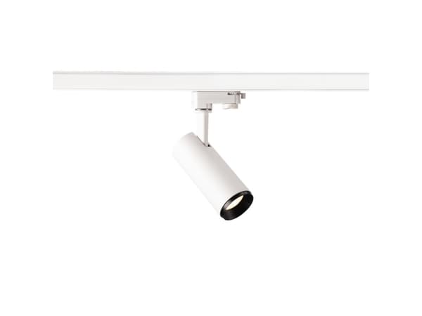 SLV Numinos Phase S, Spotlight på skinne, 1 ampuller, 10,42 W, 1100 lm, 220-240 V, Hvit