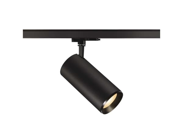 SLV NUMINOS XL, Spotlight på skinne, 1 ampuller, 36 W, 3000 K, 3210 lm, Sort