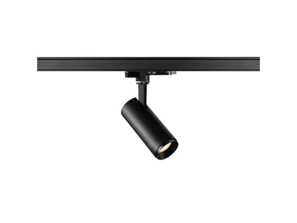 SLV 3 NUMINOS DALI S, Spotlight på skinne, 1 ampuller, 2700 K, 985 lm, 220-240 V, Sort