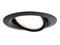 Miniatyrbilde 5 av 5: Paulmann NOVA PLUS COIN LED DIM innfelt armatur, vippbar 3x6W 470lm 93mm 2700K IP65 230V svart