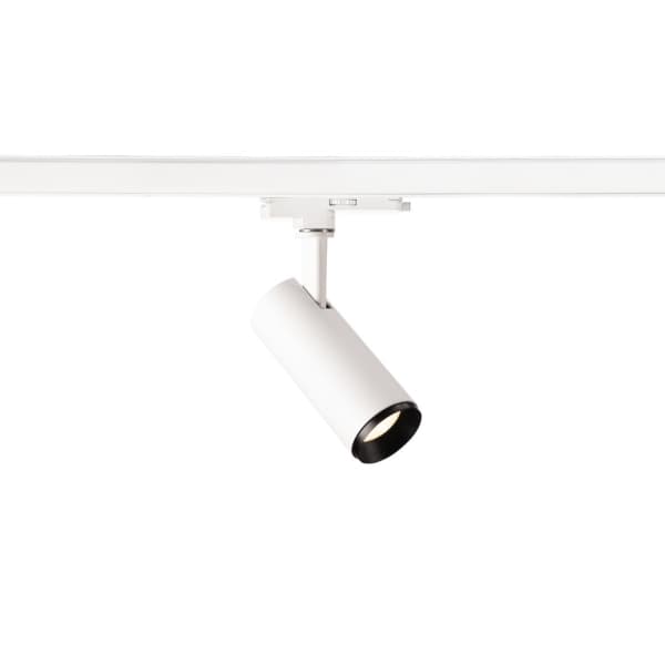 SLV 3~ NUMINOS DALI S, Spotlight på skinne, 1 ampuller, 4000 K, 1100 lm, 220-240 V, Hvit