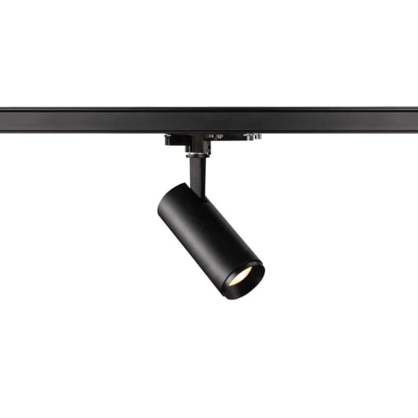 SLV Numinos Dali S, Spotlight på skinne, 1 ampuller, 10,42 W, 3000 K, 1020 lm, Sort