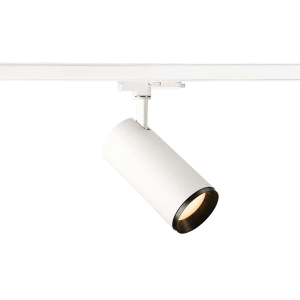 SLV NUMINOS L, Spotlight på skinne, LED, 2700 K, 2400 lm, 220-240 V, Sort, Hvit