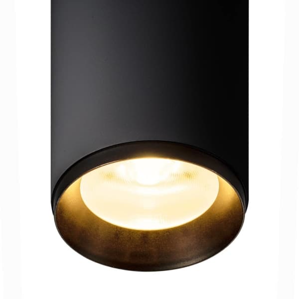 SLV 3~ NUMINOS PHASE L, Spotlight på skinne, 1 ampuller, 3000 K, 2400 lm, 220-240 V, Sort