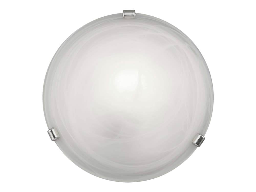 Brilliant Mauritius - Vägg-/taklampa - 1 uttag - E27 - vit