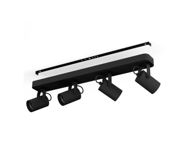 EGLO Sorego, Overflateegnet, GU10, 4 ampuller, LED, 250 lm, Sort