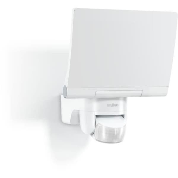 STEINEL - Utomhusstrålkastare med sensor - XLED Home 2 XL S 19.3W 3000K IP44 - Vit Vit
