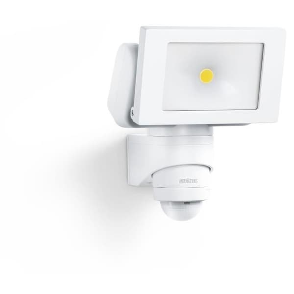 STEINEL - Utomhusstrålkastare med sensor LS 150 S LED 14,7W 4000K IP44 - Vit